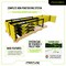 Frontline Guardrail System Non-Penetrating Complete 75 ft Kit, Green GUS75GRN - alternate 6